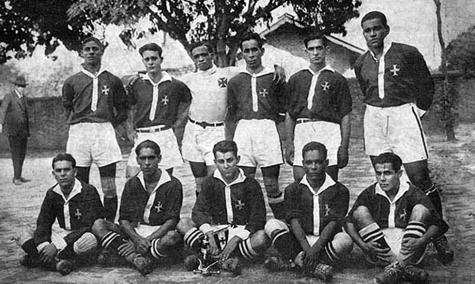 Time do Vasco da Gama, campeão da Série B da 1º Divisão de 1924 (Foto: reprodução / CRVG)